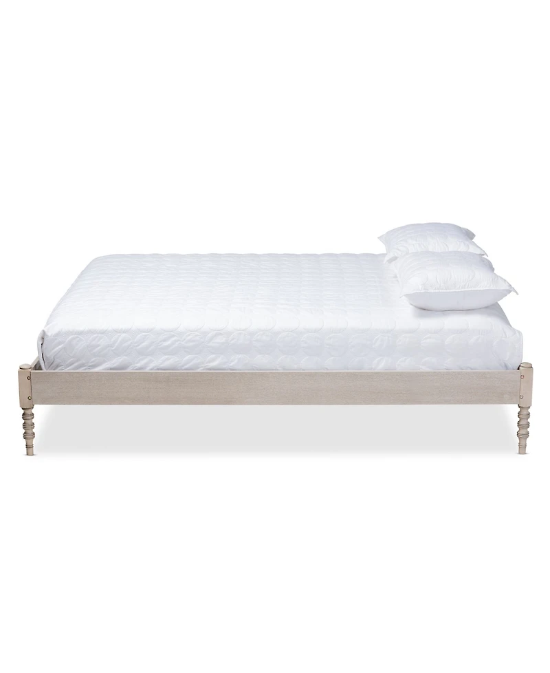 Furniture Cielle French Bohemian Queen Size Bed Frame