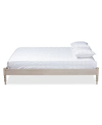 Furniture Cielle French Bohemian Queen Size Bed Frame