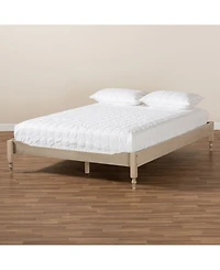 Furniture Laure French Bohemian Queen Size Bed Frame