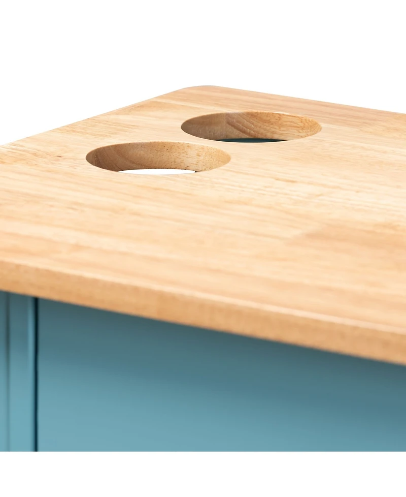 Furniture Liona Modern and Contemporary Kitchen Storage Cart
