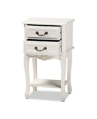Furniture Gabrielle Victorian 2 Drawers Nightstand