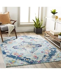 Livabliss Floransa Fsa 2300 Blue Area Rug