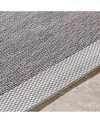 Livabliss Santa Cruz Stz-6002 Taupe 5'3" x 7'7" Outdoor Area Rug