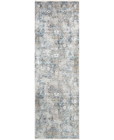 Surya Solar Sor-2307 Mist 3' x 9'10" Runner Area Rug