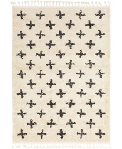 Livabliss Berber Shag Bbe 2310 Charcoal Area Rug
