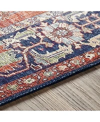 Livabliss Iris Irs- Red 2'6" x 7'6" Runner Area Rug