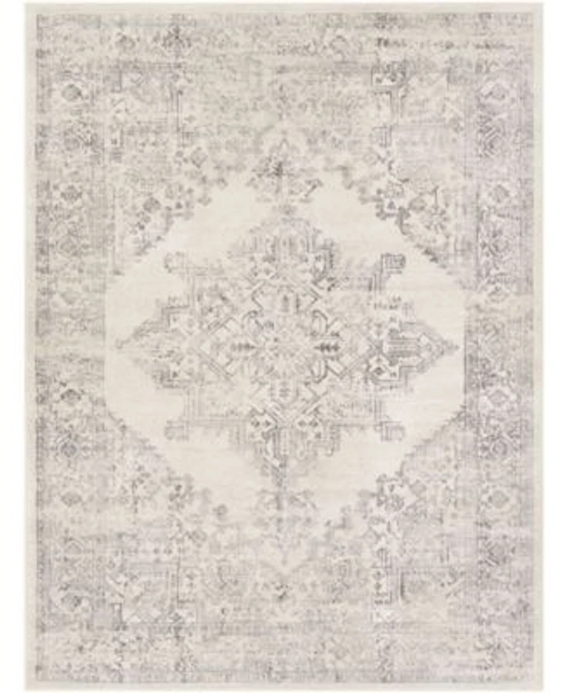 Livabliss Roma Rom 2322 Charcoal Area Rug