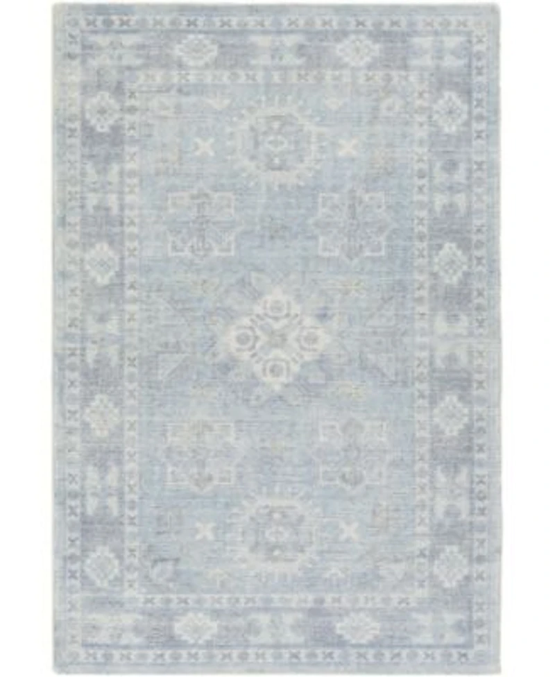 Livabliss Oregon Org 2304 Denim Area Rug