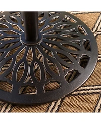 Noble House Arlana Outdoor Cast Bar Table