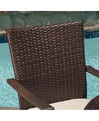 Noble House Canduba Outdoor 3 Pieces Chat Set