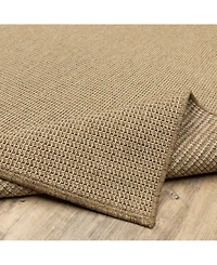 Oriental Weavers Karavia 2067X Sand 2'5" x 4'5" Outdoor Area Rug