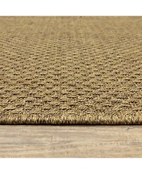 Oriental Weavers Karavia KAR06 Tan 3'7" x 5'6" Outdoor Area Rug
