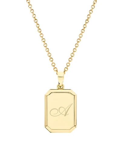 brook & york Willow Initial Pendant
