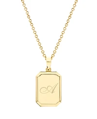 brook & york Willow Initial Pendant