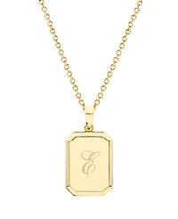 brook & york Willow Initial Pendant