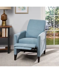 Noble House Alscot Contemporary Push Back Recliner