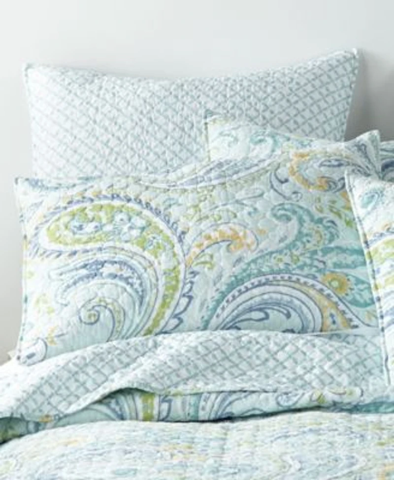 Levtex Cortona Paisley Reversible Quilt Sets