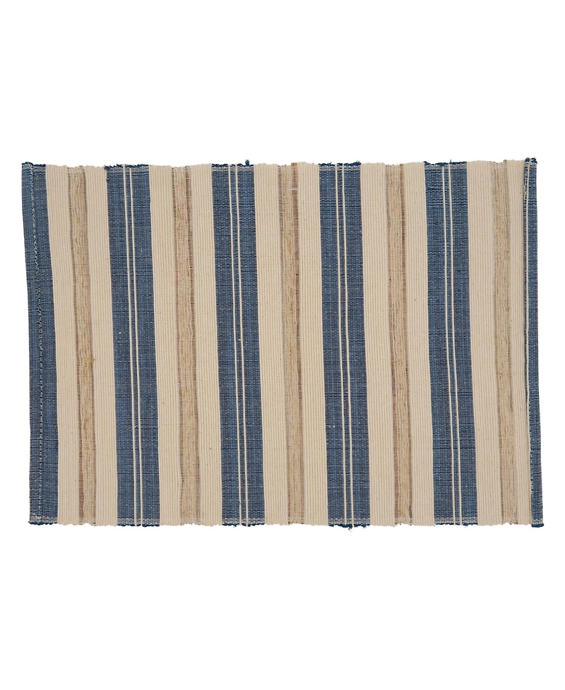 Saro Lifestyle Striped Placemat Set of 4