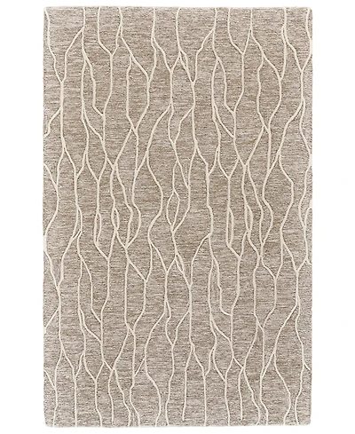Feizy Enzo R8734 Ivory 8' x 11' Area Rug