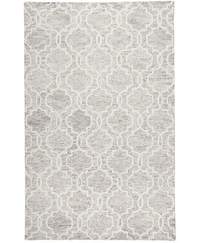 Feizy Belfort R8775 Silver 5' x 8' Area Rug
