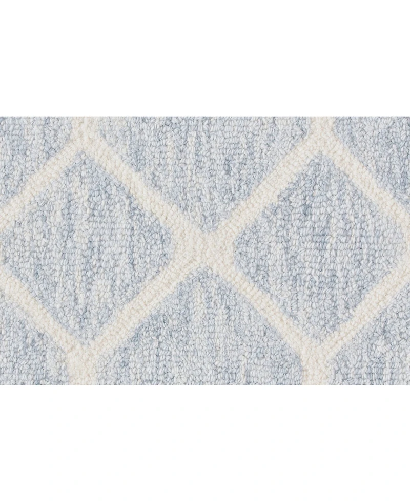 Feizy Belfort R8777 Blue 5' x 8' Area Rug