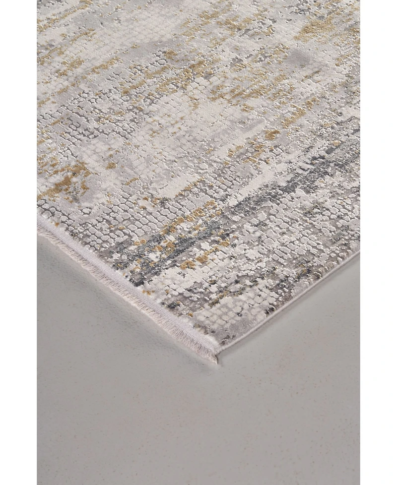 Feizy Cadiz R3887 Ivory 2'2" x 3'2" Area Rug