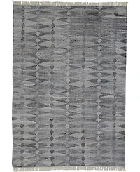 Feizy Beckett R0814 Gray 5' x 8' Area Rug