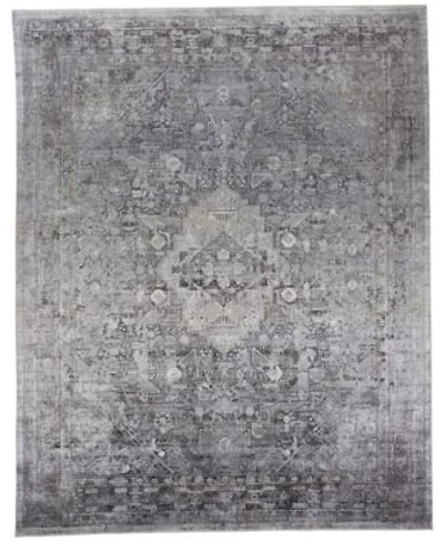 Feizy Michaela R3966 Gray Area Rug