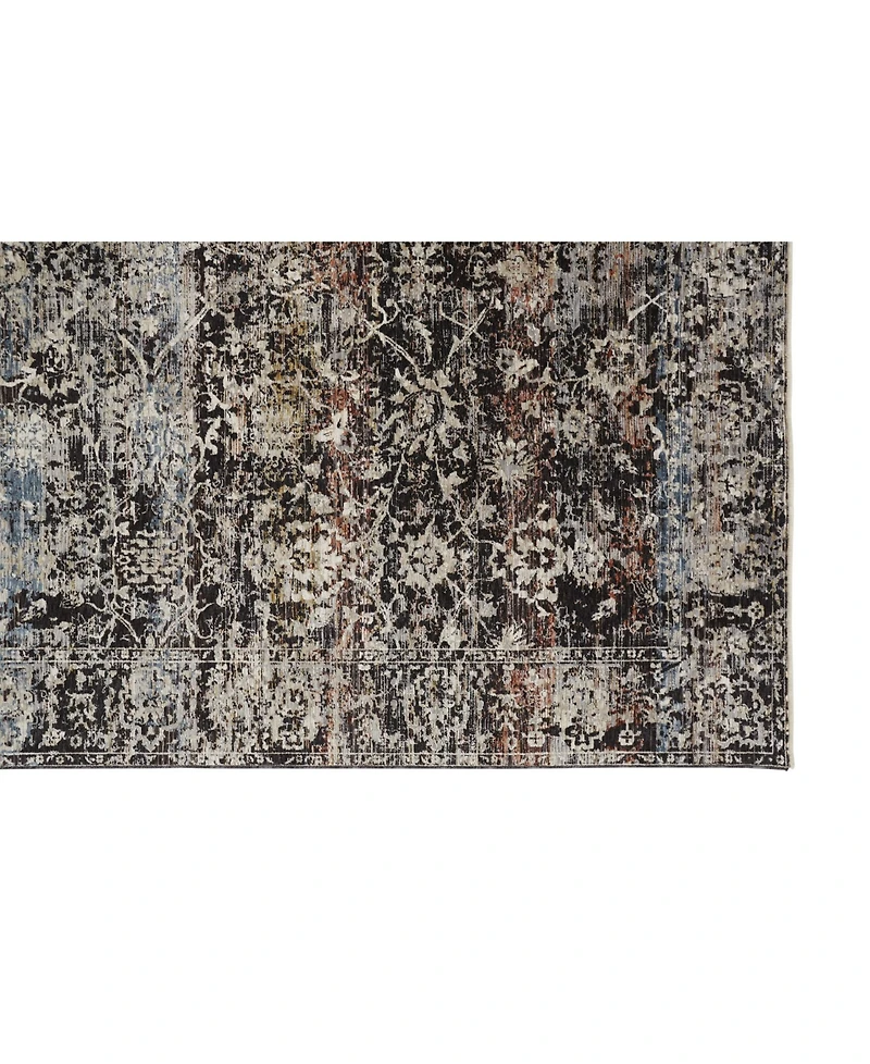 Feizy Caprio R3962 Blue 5'3" x 7'6" Area Rug