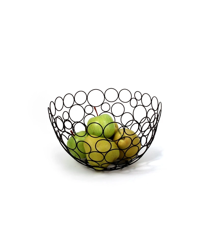Spectrum Shapes Circles Fruit Bowl