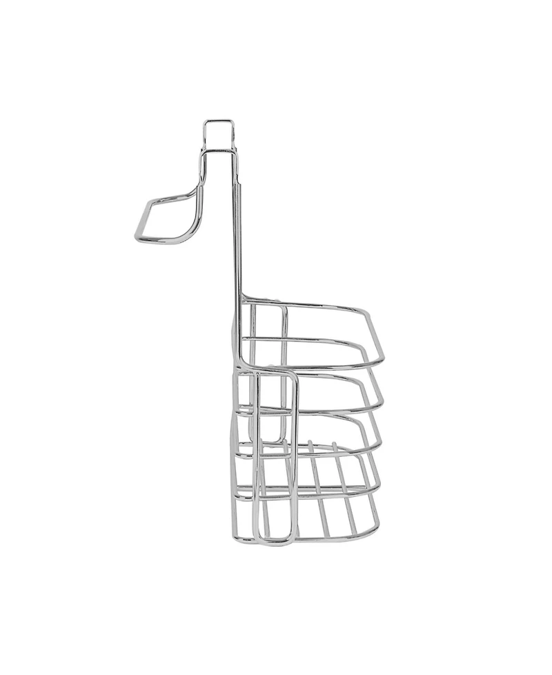 Spectrum Duo Over The Cabinet Towel Bar Basket, Medium