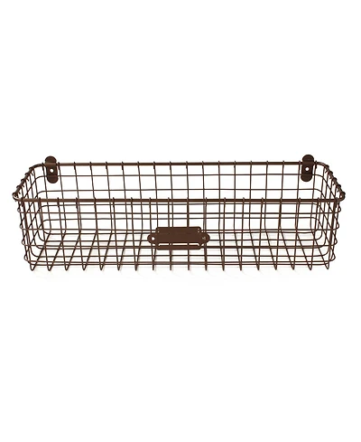 Spectrum Vintage-like Living Wall Mount Basket