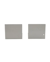 Spectrum Diversified Rectangle Bookends, Set Of 2