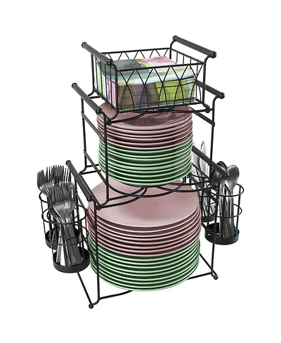 Sorbus Buffet Caddy, Set of 7