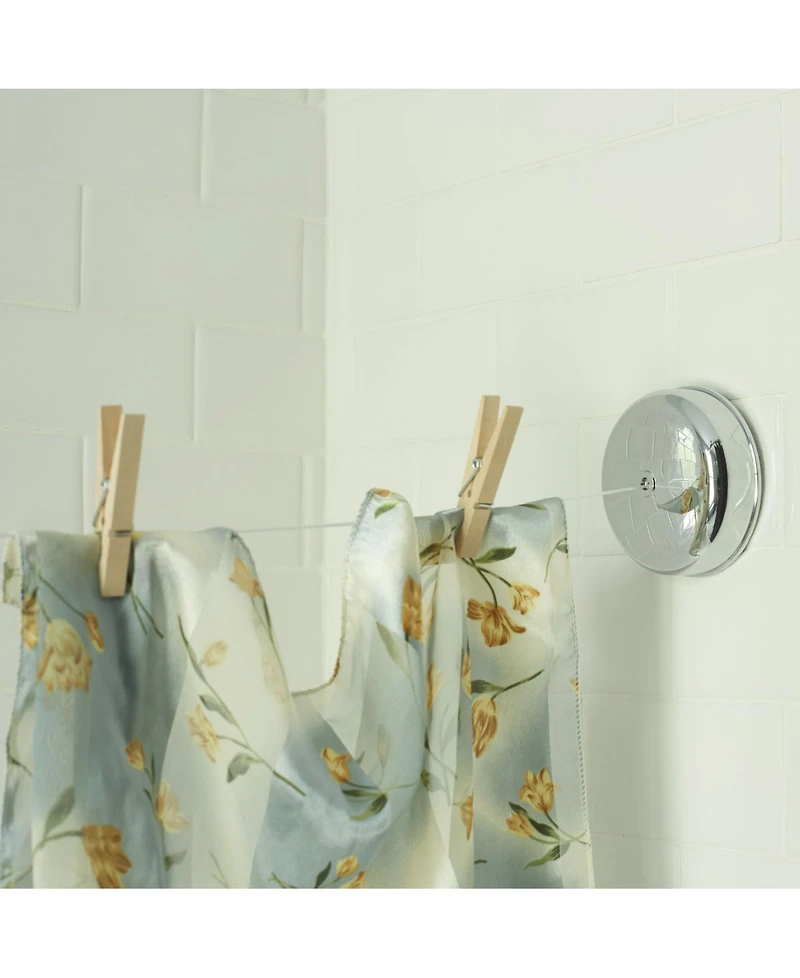 Household Essentials Single Line Retractable Clothes Dryer, 8 Feet