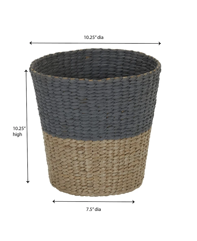 Household Essentials Seagrass Wicker Waste Basket
