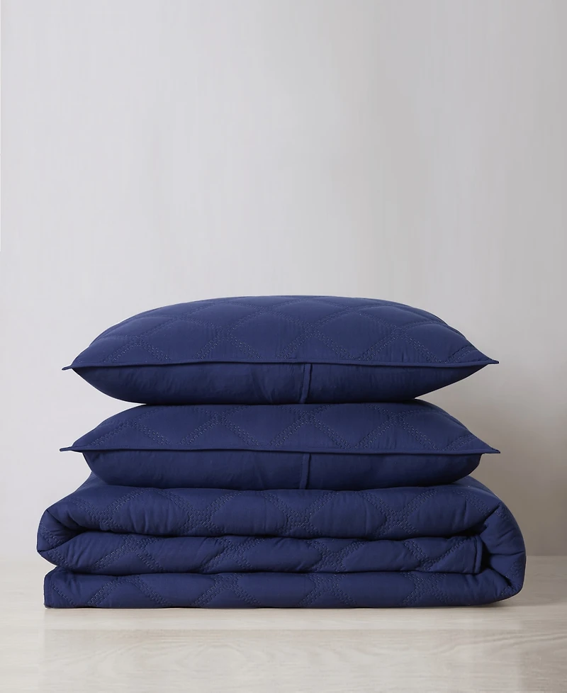 Truly Soft Everyday 3D Puff 2-Pc. Quilt Set, Twin Xl