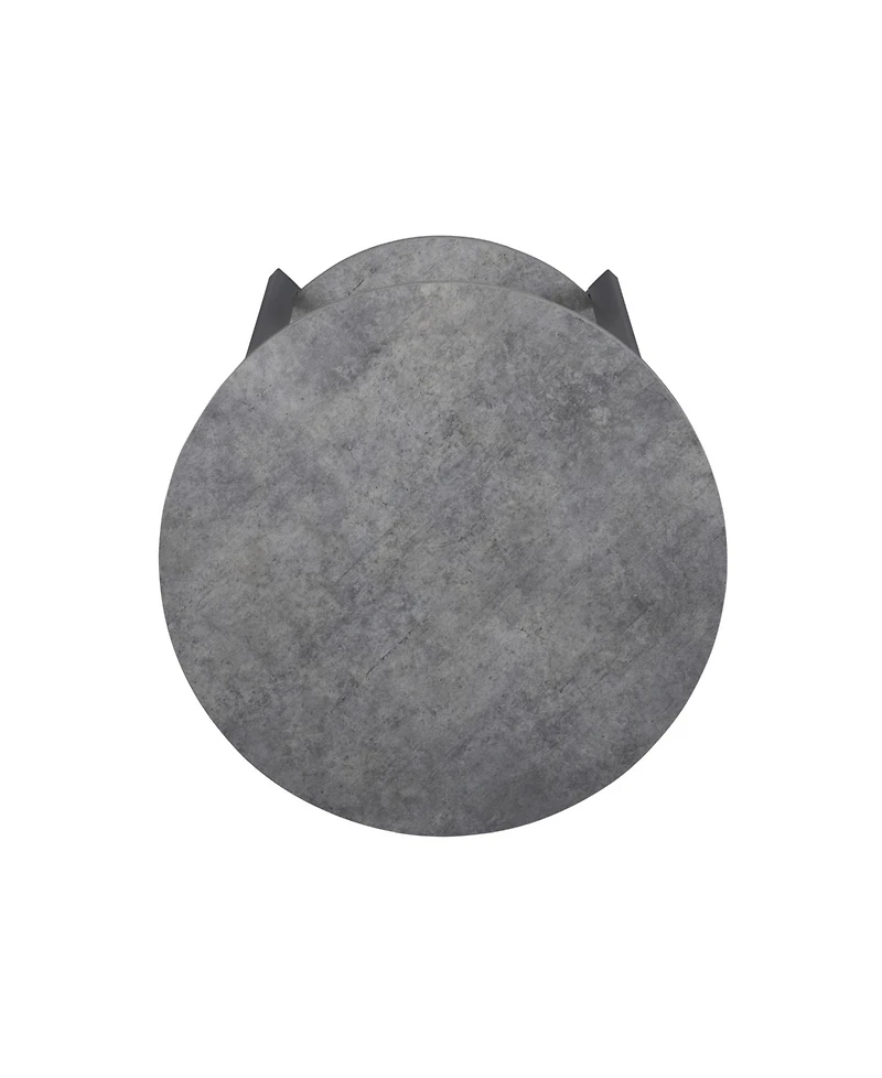 Household Essential Greystone Low Side Table