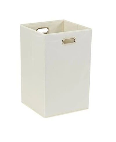 Household Essentials Gen Folding Laundry Hamper, Natural