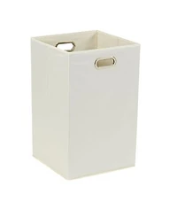 Household Essentials Gen Folding Laundry Hamper, Natural