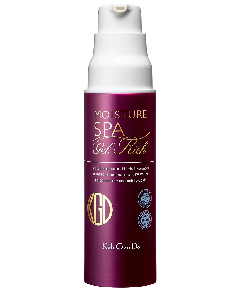 Koh Gen Do All In One Face Moisture Gel Rich, 3.53 oz