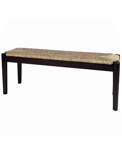 StyleCraft Indoor or Outdoor Seagrass Bench