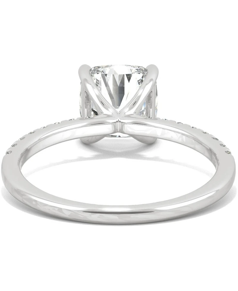 Charles & Colvard Moissanite Engagement Ring (2-5/8 ct. t.w. Dew) in 14k White Gold