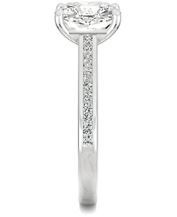 Charles & Colvard Moissanite Cushion Engagement Ring (2-5/8 ct. t.w. Dew) 14k White Gold