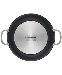 Le Creuset Hard Anodized Aluminum Nonstick 4-Qt. Braiser with Lid