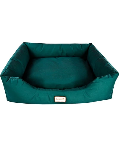 Armarkat Bolstered Dog Bed, Anti-Slip Pet Bed, Laurel Green, X-Large