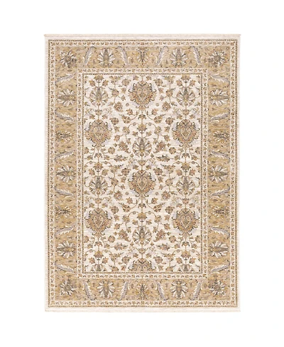 Oriental Weavers Maharaja 5091Z Ivory and Gold 2' x 3' Area Rug