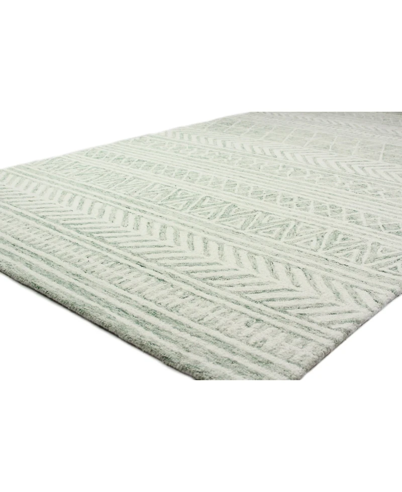 Bashian Taron Val-08 Green 5' x 7'6" Area Rug