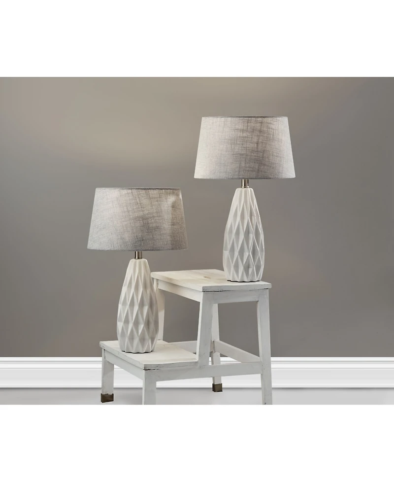 Adesso Joan 2 Piece Table Lamp Bonus Pack