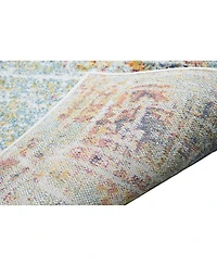Bashian Medley Dev-01 Multi 5' x 7'6" Area Rug